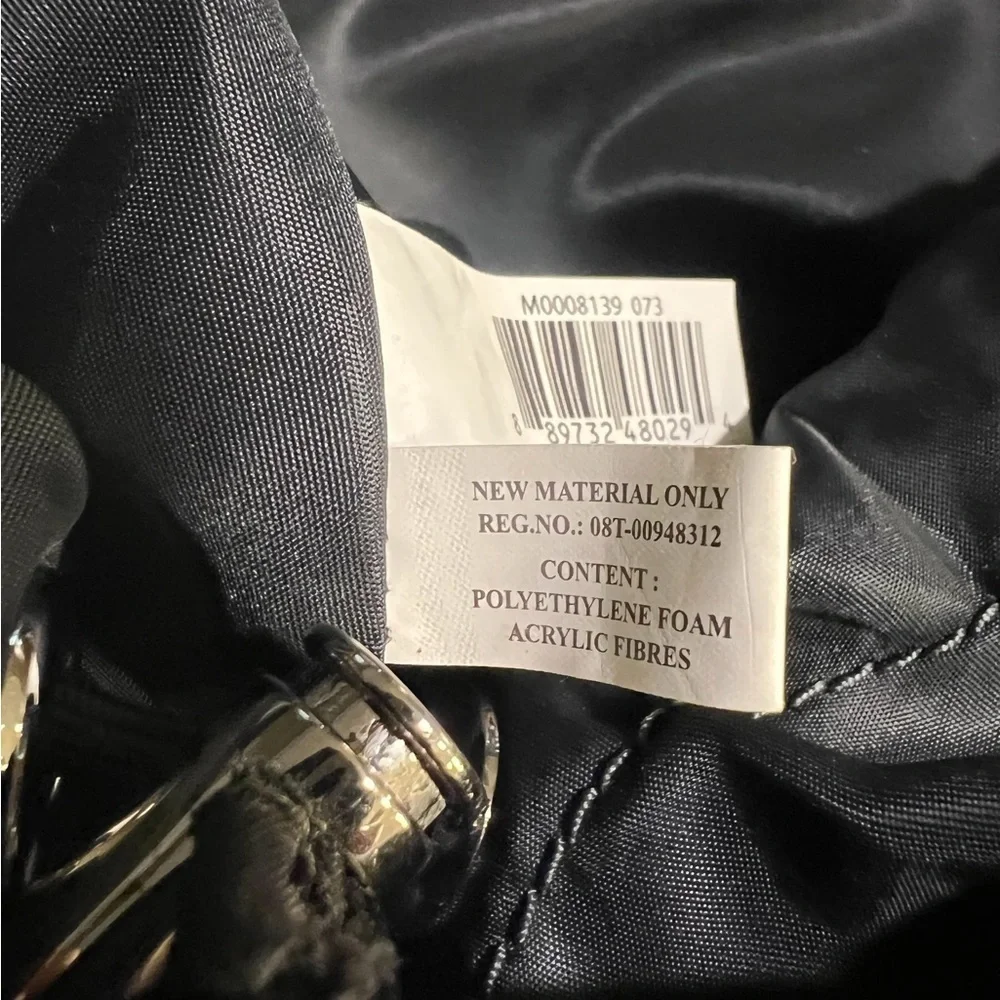 Marc Jacobs Mallorca Backpack Black Nylon Leather M0008139 From Japan.​​​​​​